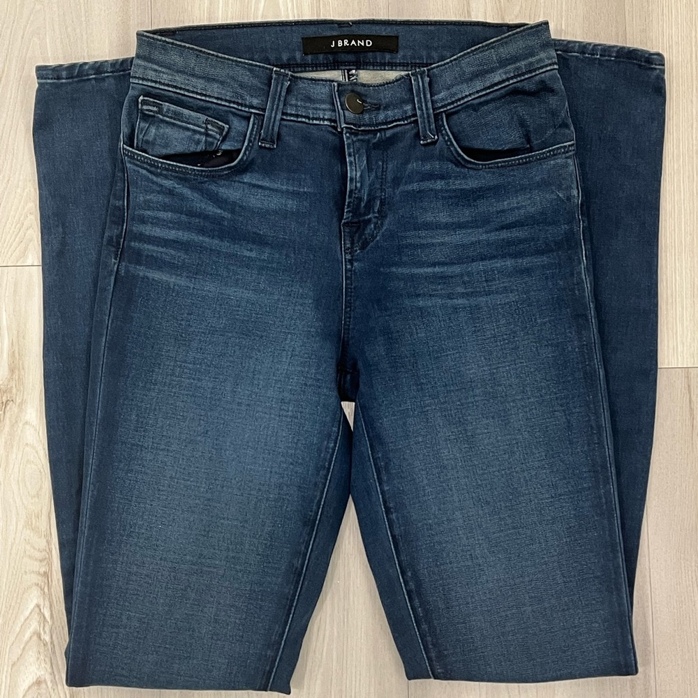 J BRAND 911 Skinny Leg Jeans in “Malta”